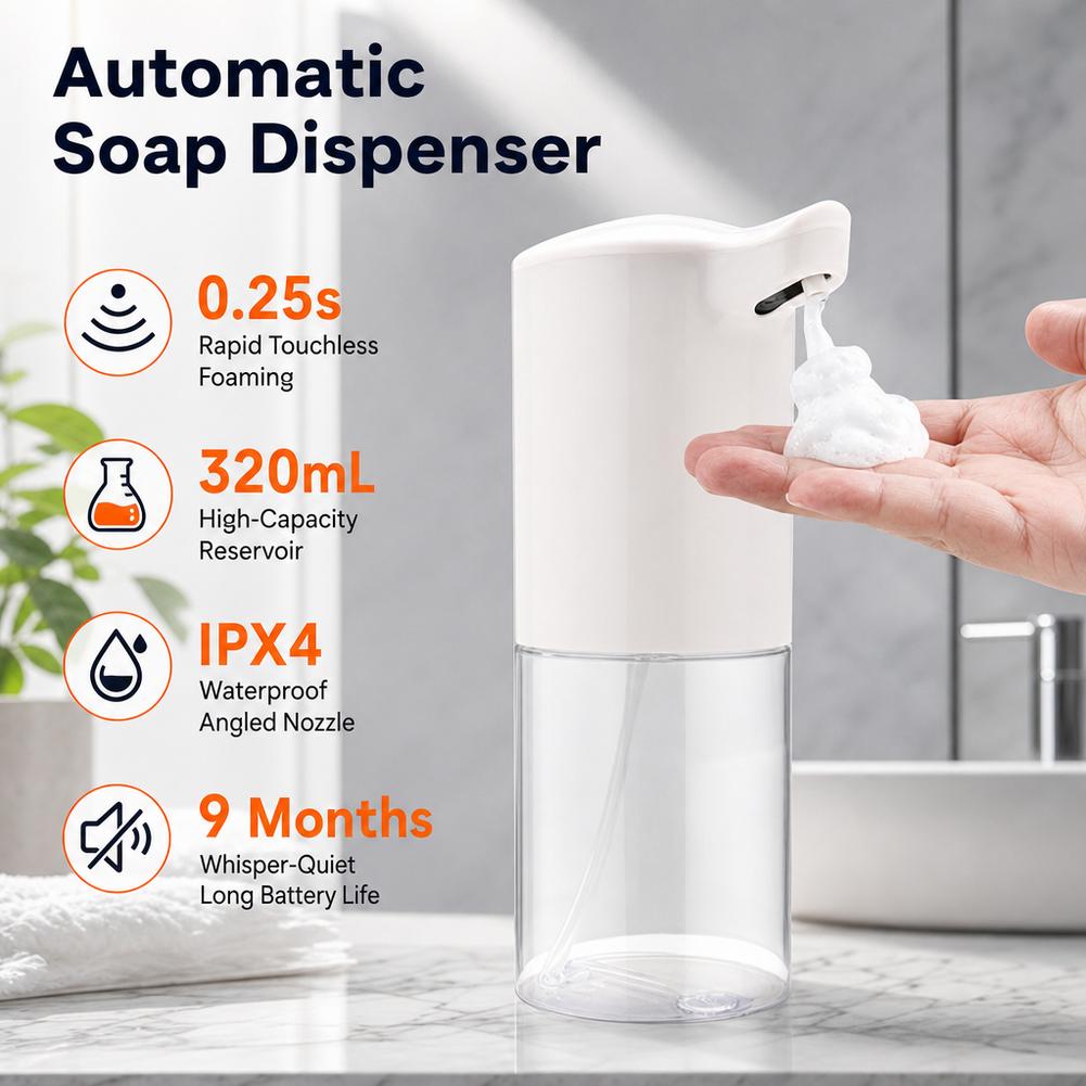 Herbal Tincture - Dispenser Sabun Otomatis, Dispenser Busa Sabun,