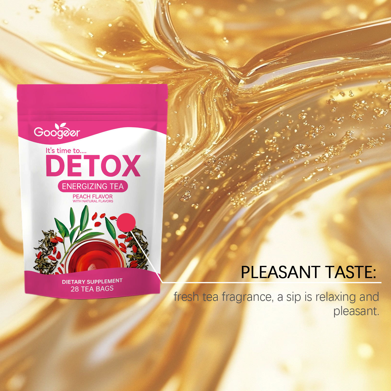 Teh Detoksifikasi - Perawatan  - Herbal Tincture ulasan dan harga