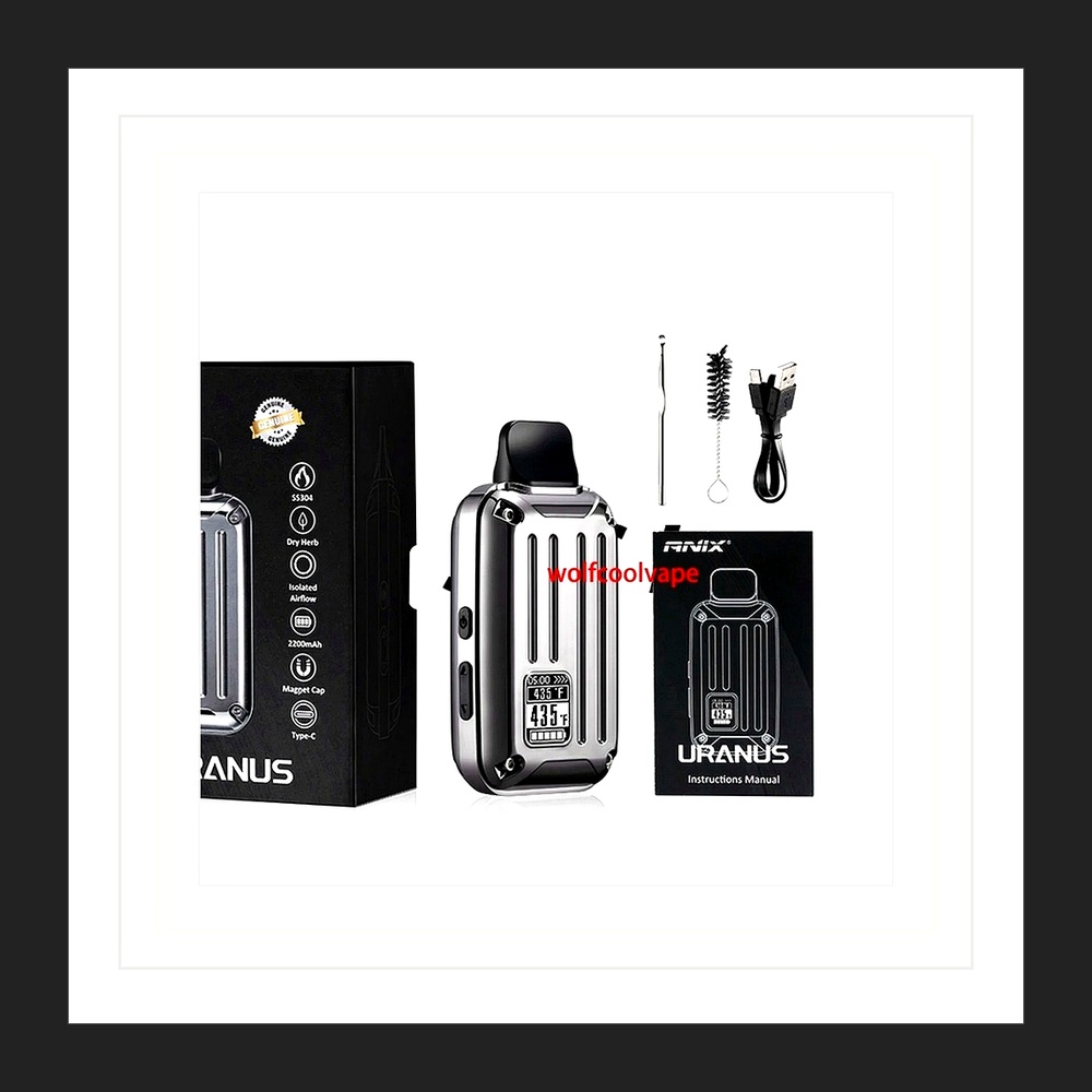 Wolfcoolvape ANIX Uranus Dry H - Dried Herbs ulasan dan harga