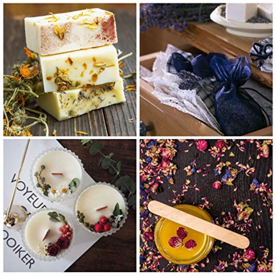 9 Kantong Bunga Kering, 100% B - Dried Herbs ulasan dan harga