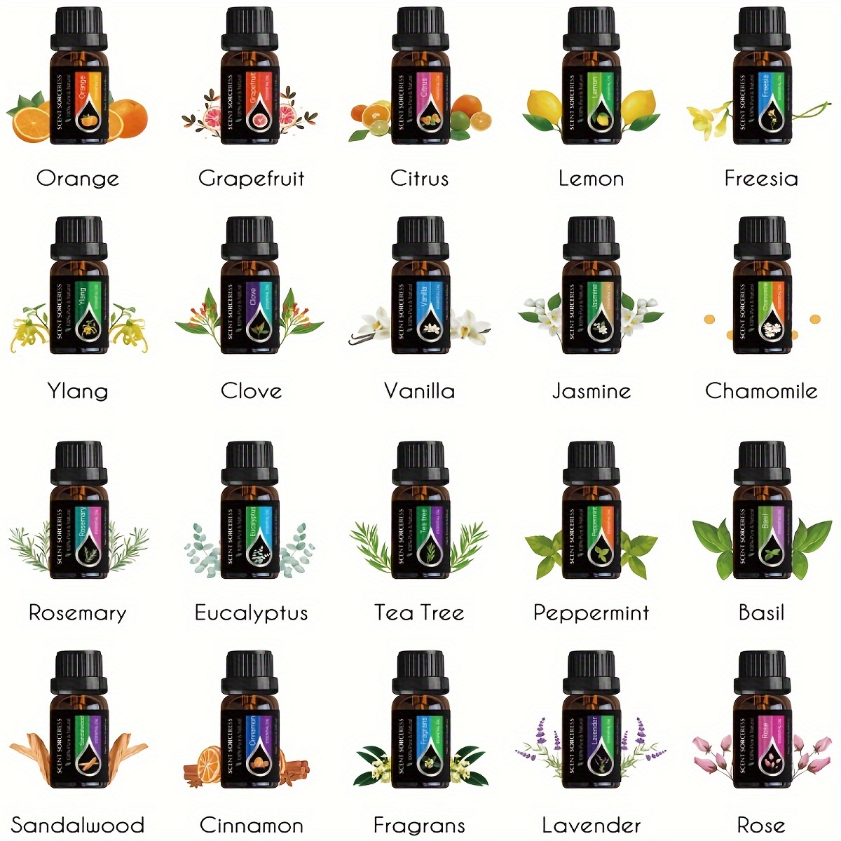 20pcs/set Set Minyak Esensial  - Lavender Oil ulasan dan harga
