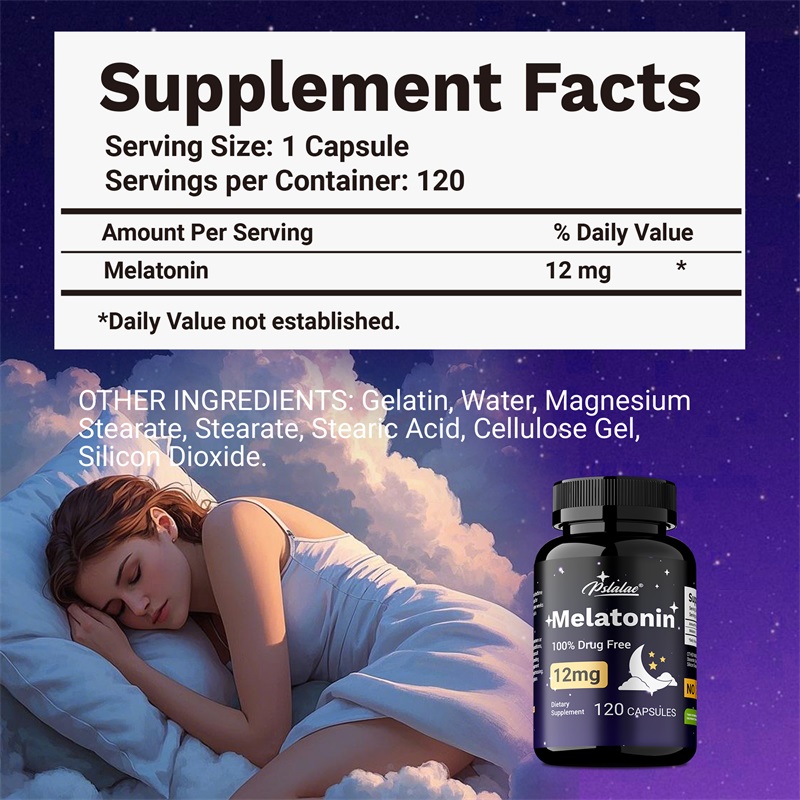Melatonin 12mg - Meredakan Kec - Health Wellness ulasan dan harga
