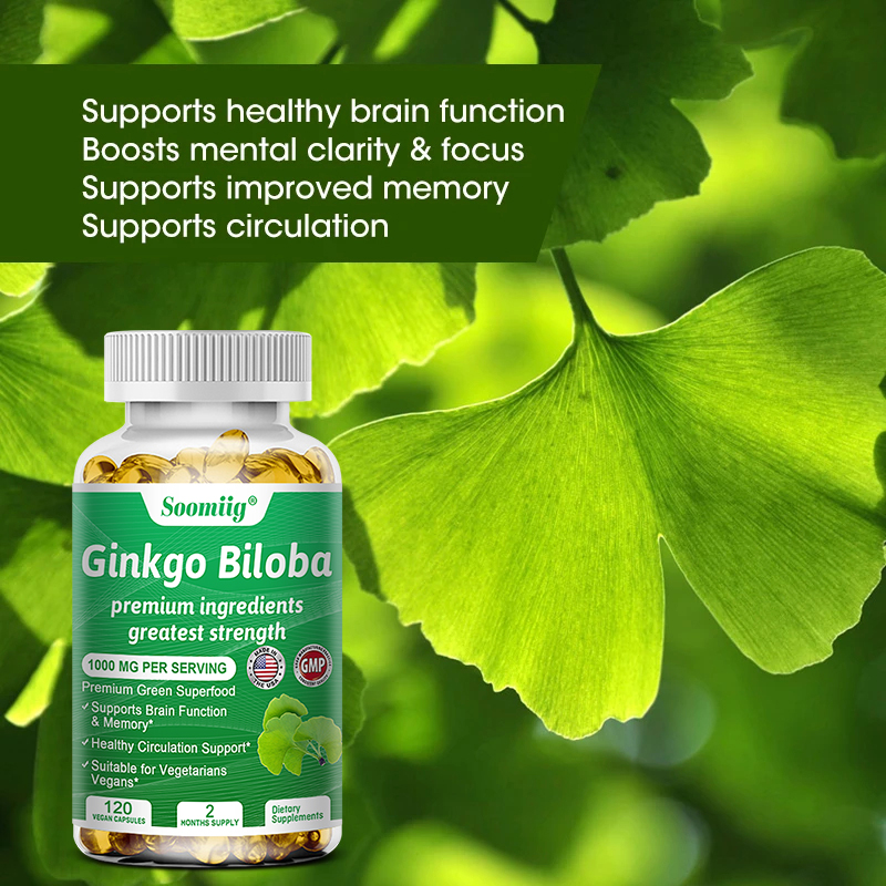 Kapsul Ginkgo Biloba - Supleme - Ginger Tea ulasan dan harga