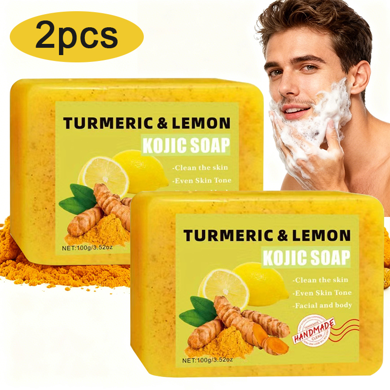 2 Buah Sabun Asam Sitrat Kunyi - Turmeric ulasan dan harga