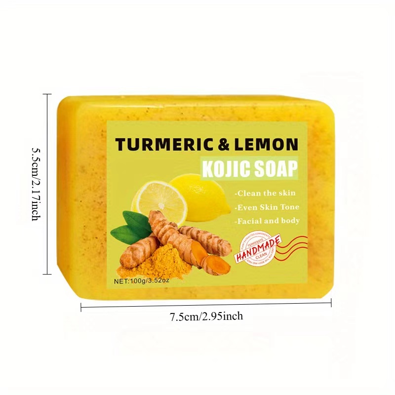 2 Buah Sabun Asam Sitrat Kunyi - Turmeric ulasan dan harga